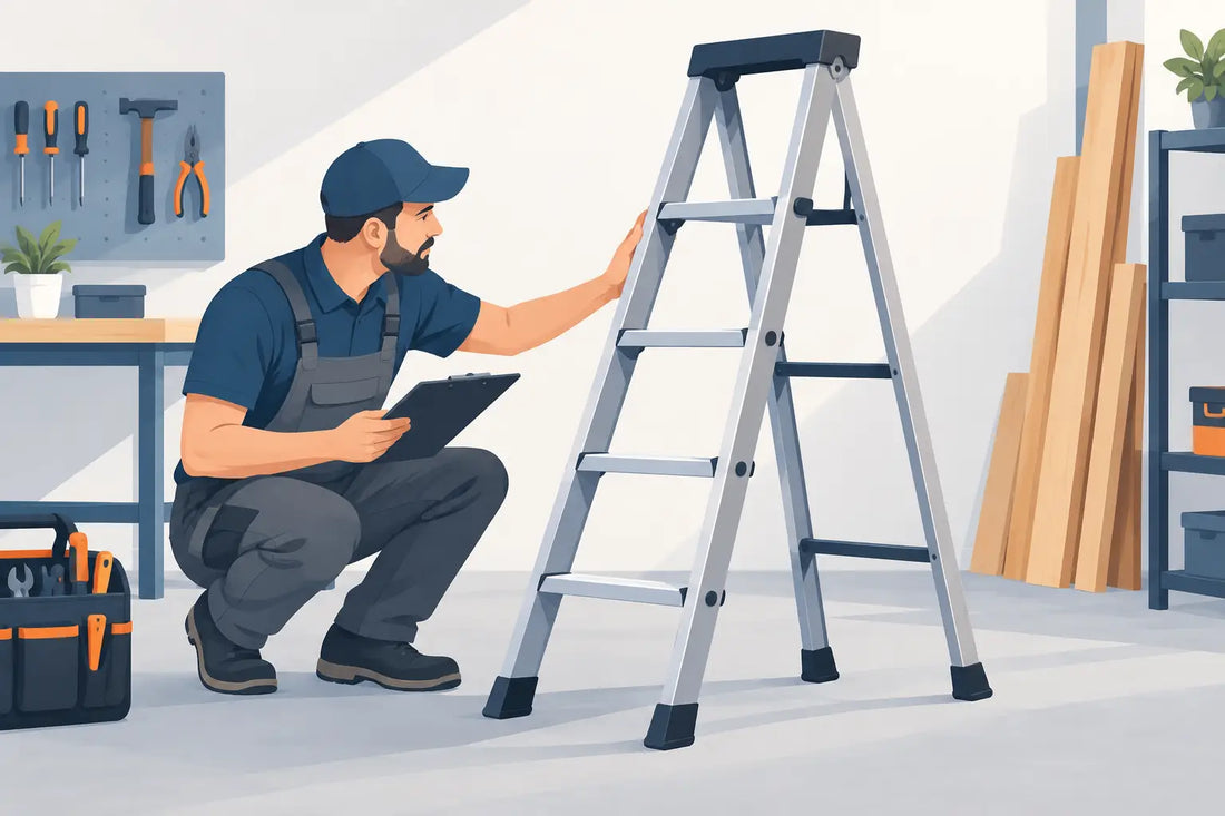 Treppenleiter im Handwerker-Langzeittest
